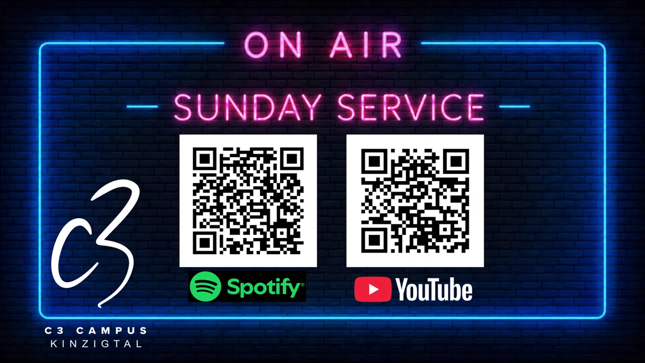 Sunday Service - On Air: unsere Gottesdienste auf Spotify und YouTube